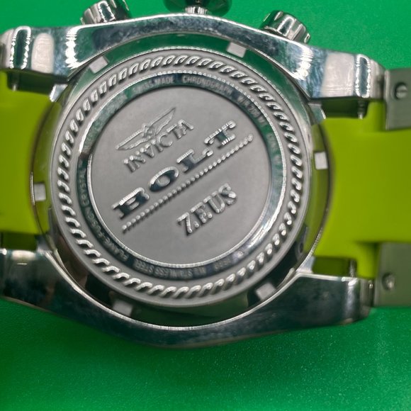 Invicta Reserve Bolt Zeus with Green Band - Picture 4 of 4
